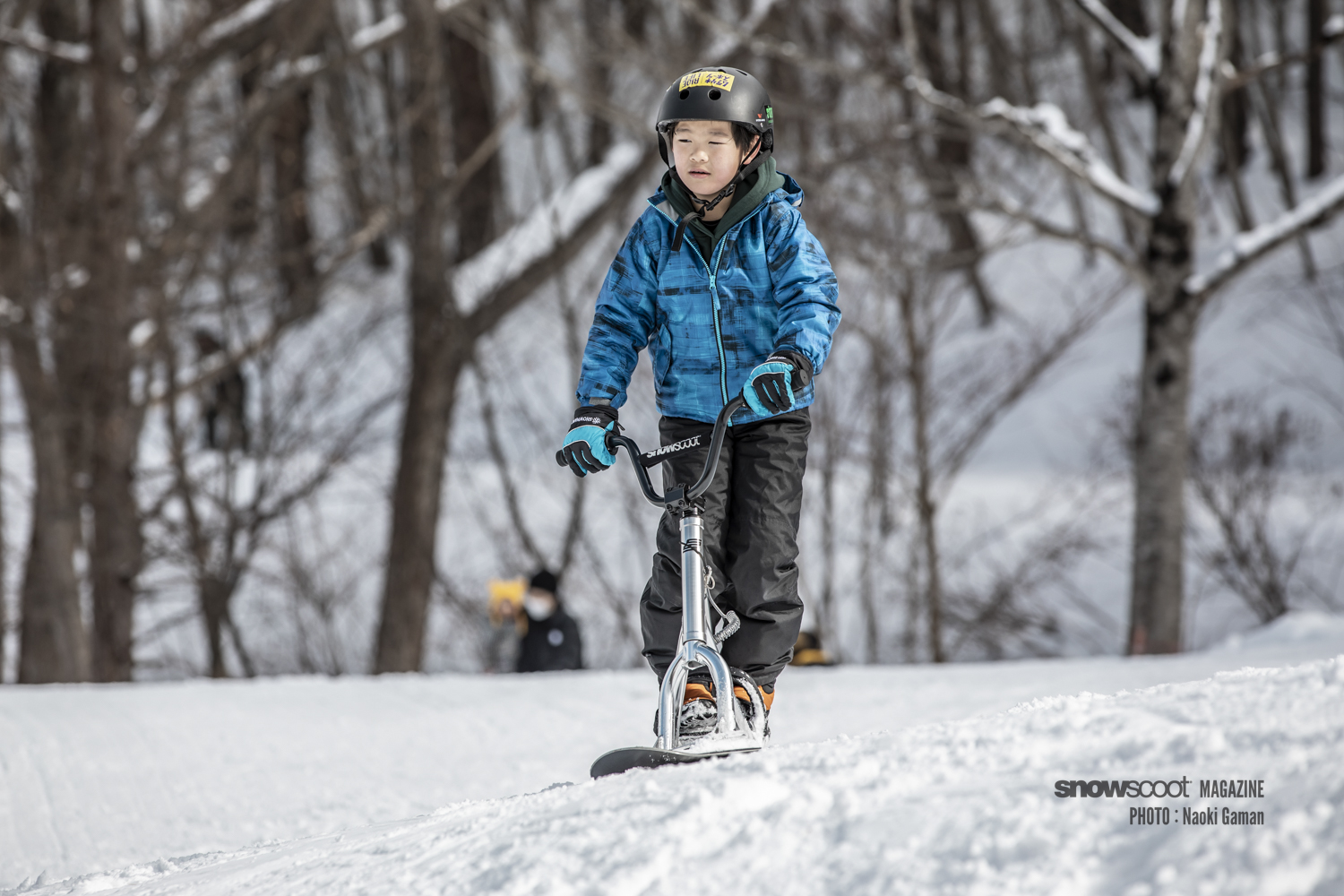 BMX Racing Kids × Snowscoot !! ｜東北BMXキッズとスノースクート